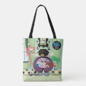 Tote Bag Foster's Home for Imaginary Friends | Groupe Hug (Dos)