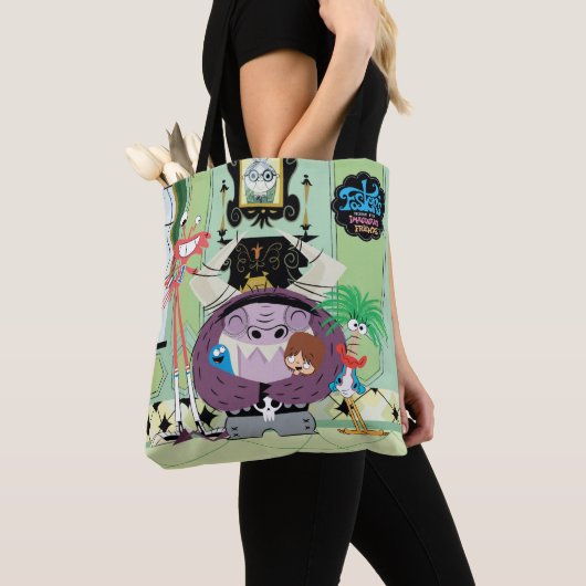 Tote Bag Foster's Home for Imaginary Friends | Groupe Hug (De près)