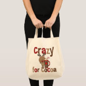 Tote Bag Fou pour le cacao (Devant (produit))