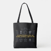 Tote Bag Foudroyants* | Délinquants jetables (Dos)