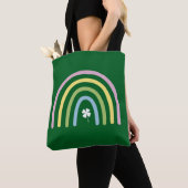 Tote Bag Four Leaf Clover Rainbow St Patrick's Day (De près)