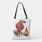 Tote Bag Fourmi de feu (Dos)
