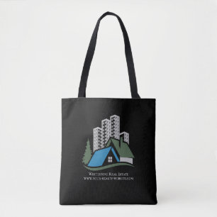 Tote Bag Fournitures de Cartes de visite de sociétés immobi