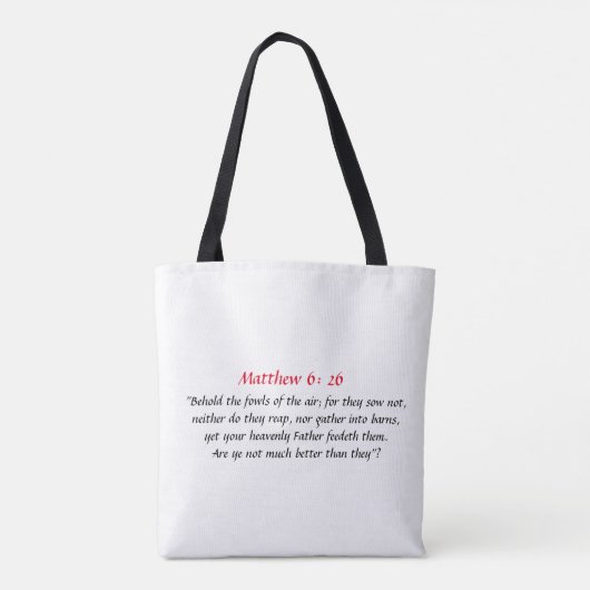 Tote Bag Fourre-tout (Dos)