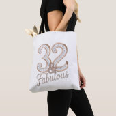Tote Bag Fourre-tout - 32 & Fabuleux (De près)