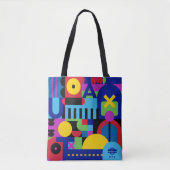Tote Bag Fourre-tout Abstrait (Devant)