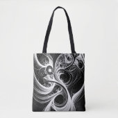 Tote Bag Fourre-tout Abstrait Mind Network (Devant)