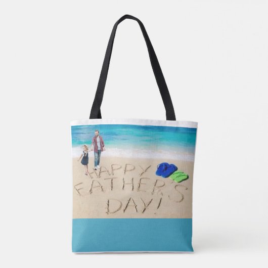 Tote Bag Fourre-tout-ally Awesome Dads & Daughters : Une Fê (Dos)