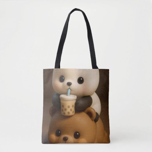 Tote Bag "Fourre-tout-ally Burgerlicious (Devant)