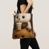 Tote Bag "Fourre-tout-ally Burgerlicious (De près)