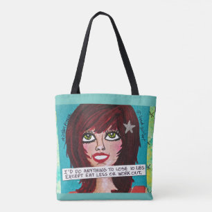 TOTE BAG FOURRE-TOUT BAG-I " D FONT N'IMPORTE QUOI PERDRE