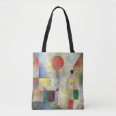 Tote Bag FOURRE-TOUT - "Balloon rouge" - Paul Klee Art Imag (Devant)