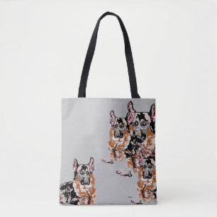 Tote Bag Fourre-tout : berger allemand