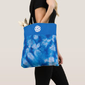Tote Bag Fourre-tout Blue Tie Dye (De près)