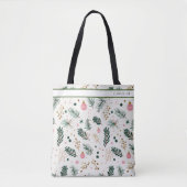 Tote Bag Fourre-tout botanique lunaire (Devant)