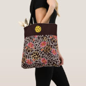 Tote Bag Fourre-tout Cheetah Rose (De près)