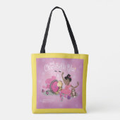 Tote Bag Fourre-tout - ClaraBelle et Ford parfaits (jaune) (Dos)