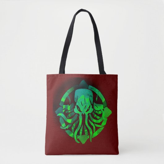 Tote Bag Fourre-tout de Cthulhu (Devant)
