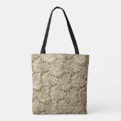 Tote Bag Fourre-tout de dentelle d'or (Dos)