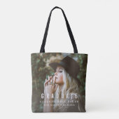 Tote Bag fourre-tout de graduation de type (Dos)