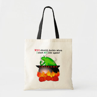 Tote Bag Fourre-tout de grenouille bouillante
