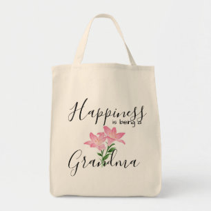 Tote Bag fourre-tout de la grand-maman - le bonheur est une