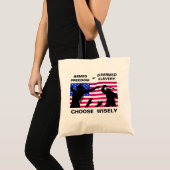 Tote Bag Fourre-tout de la liberté armée (Devant (produit))