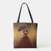 Tote Bag Fourre-tout de la sorcière rouge (Dos)