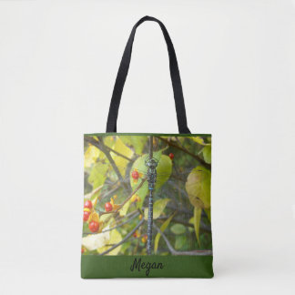 Tote Bag Fourre-tout de libellules personnalisées