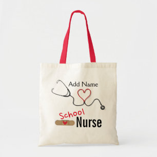 Tote Bag Fourre-tout de l'infirmière nommée faite sur
