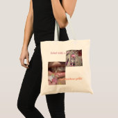 Tote Bag fourre-tout de marque girl power (thème pinterest) (Devant (produit))