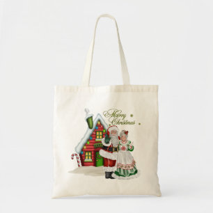 Tote Bag Fourre-tout de Noël au Pôle Nord avec le Père Noël