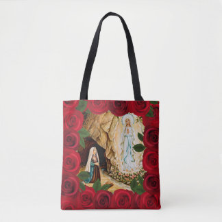 Tote Bag Fourre-tout de notre Madame Of Lourdes