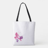 Tote Bag Fourre-tout de sensibilisation au cancer du sein (Dos)