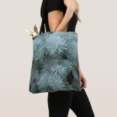 Tote Bag Fourre-tout d'épinette bleue (De près)