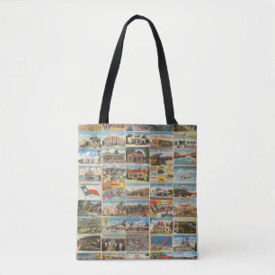 Tote Bag Fourre-tout des cartes postales du Texas