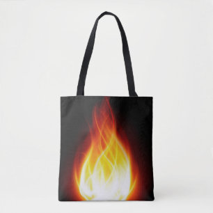 Tote Bag Fourre-tout des flammes
