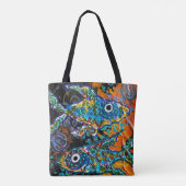 Tote Bag Fourre-tout des poissons (Dos)
