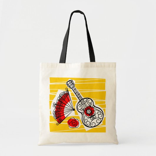 Tote Bag Fourre-tout des Souvenirs espagnols (Devant)