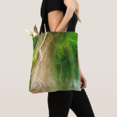 Tote Bag Fourre-tout Dream Light Green Tree (De près)