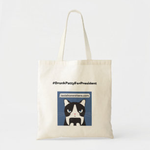 Tote Bag Fourre-tout #DrunkPattyForPresident