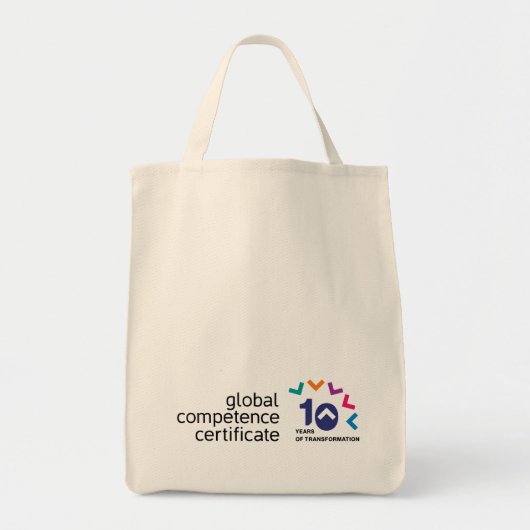 Tote Bag Fourre-tout du 10e anniversaire du CCG - Edition s (Devant)