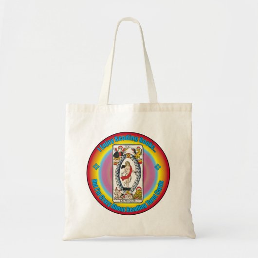 Tote Bag Fourre-tout d'un amoureux du tarot (Devant)