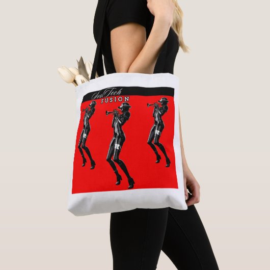 Tote Bag Fourre-tout élégant - A Medley of Man, Machine & M (De près)