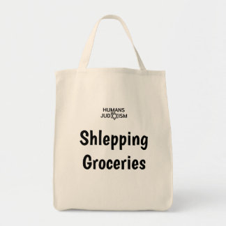 Tote Bag Fourre-tout : Épiceries Shlepping par des humains
