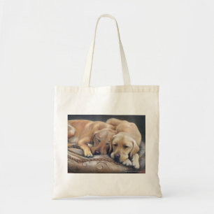 Tote Bag Fourre-tout fatigué "par chien" (aucun texte)