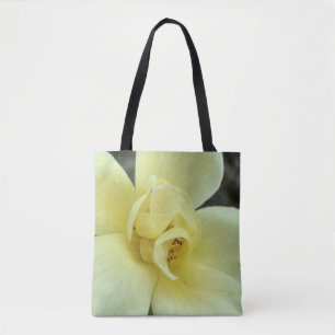 Tote Bag Fourre-tout floral en jaune