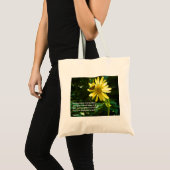 Tote Bag Fourre-tout floral inspiré (Devant (produit))