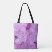 Tote Bag Fourre-tout floral rose (Dos)