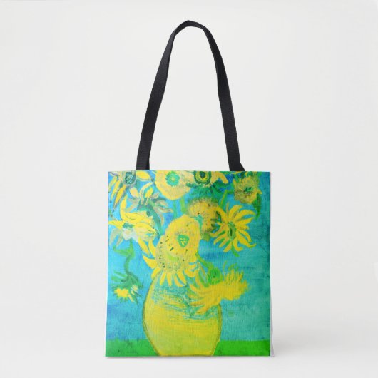Tote Bag Fourre-tout florale (Devant)
